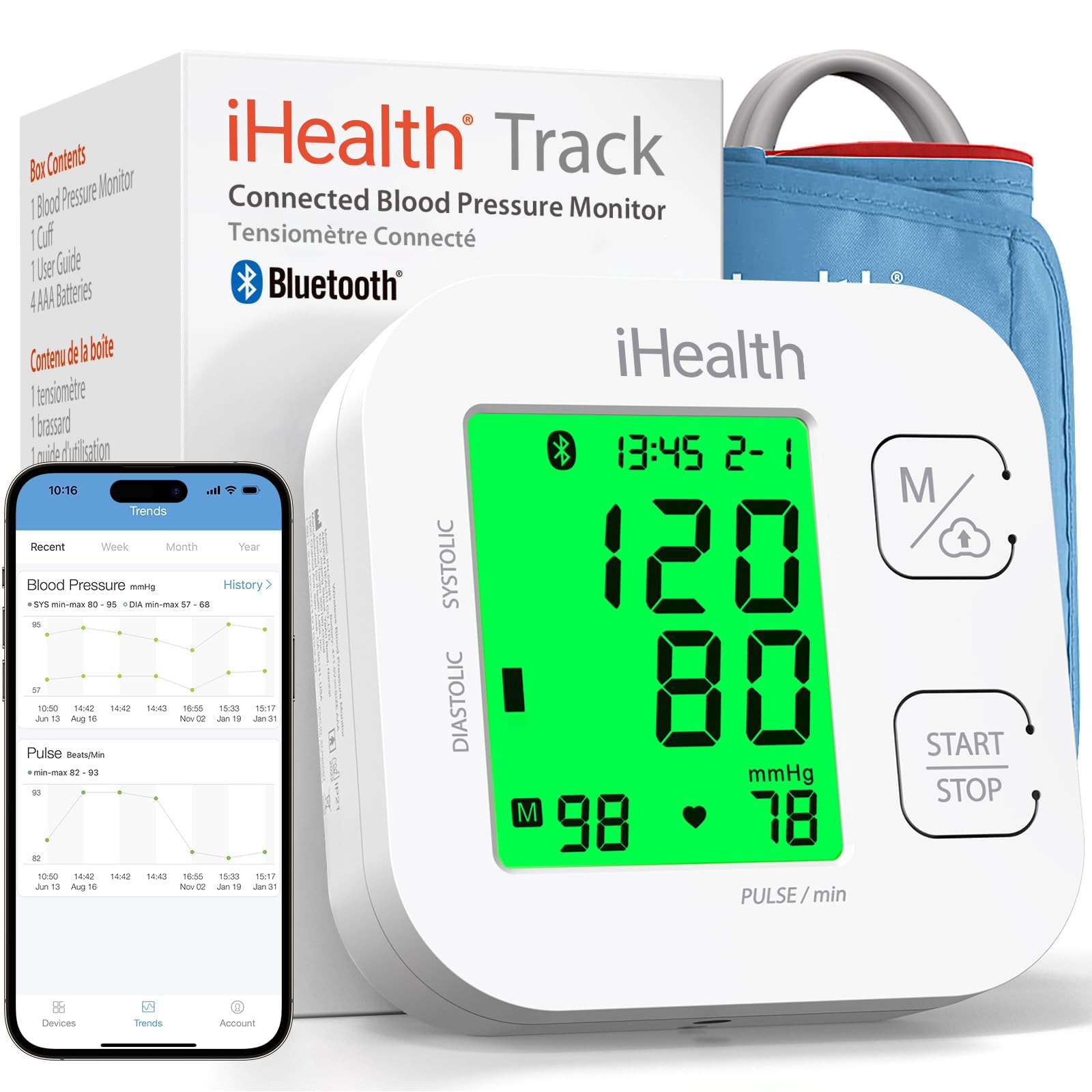 iHealth Track Blood Pressure Monitor