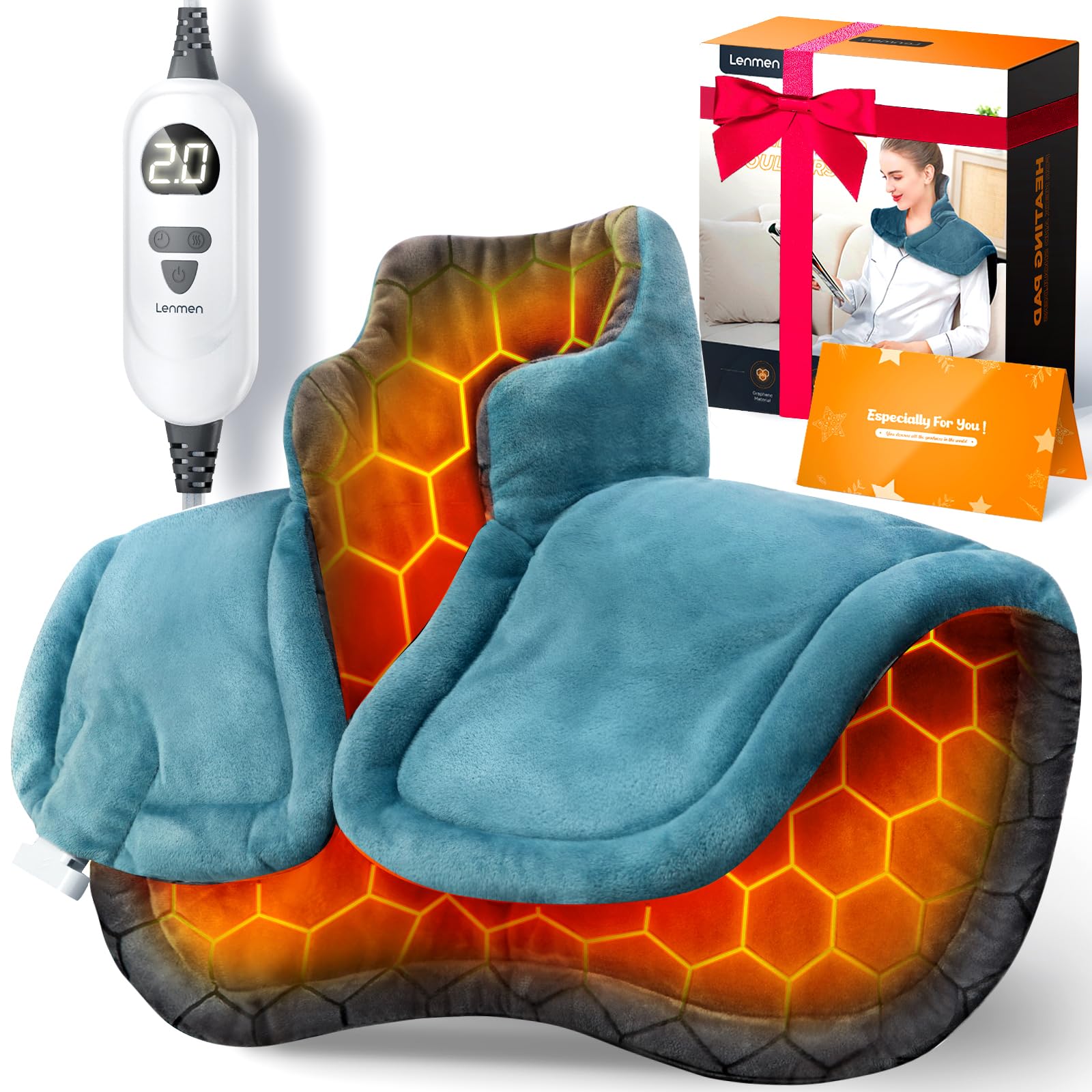 Lenmen Graphene-Infused Heating Pad