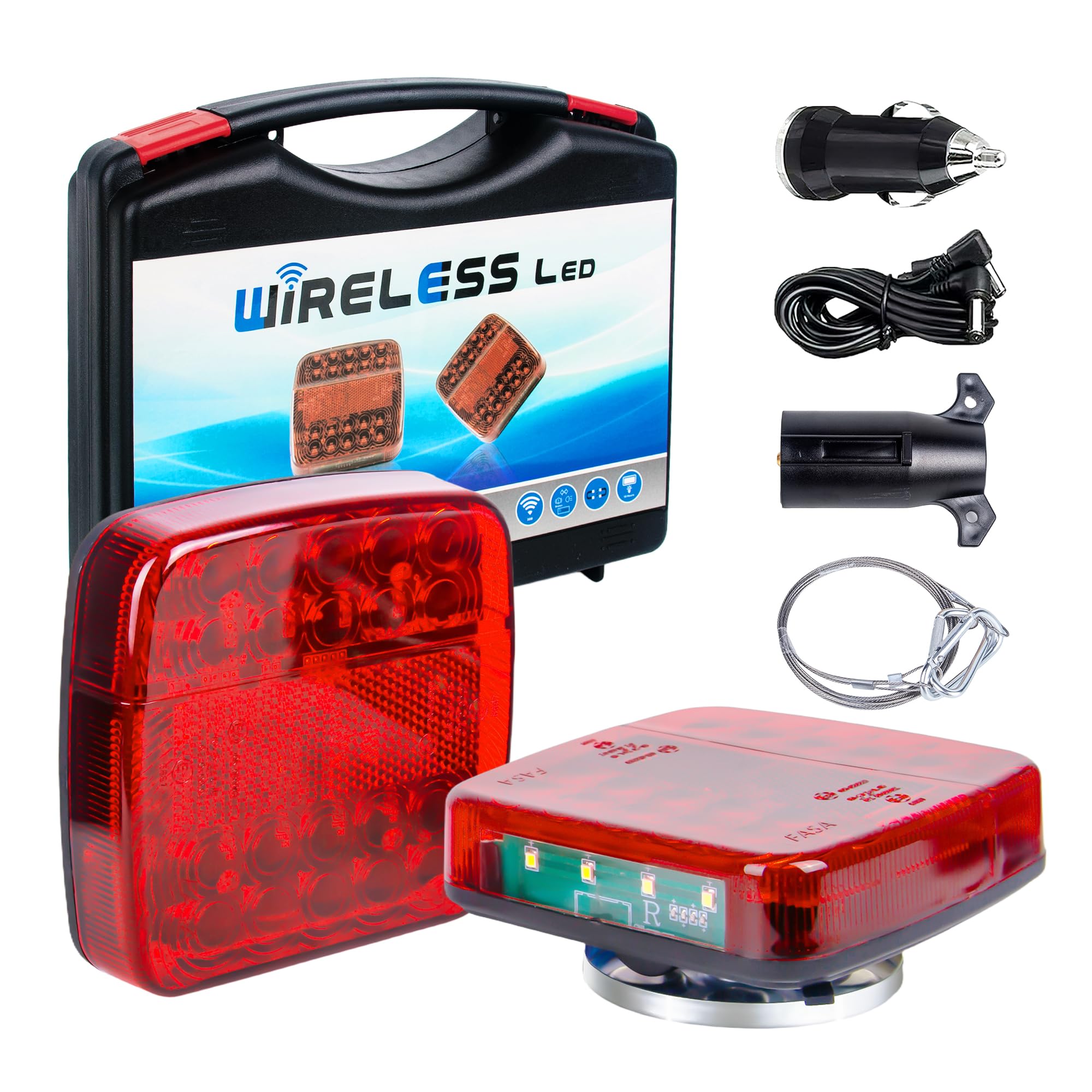 MEDAMOC Magnetic Wireless Trailer Lights