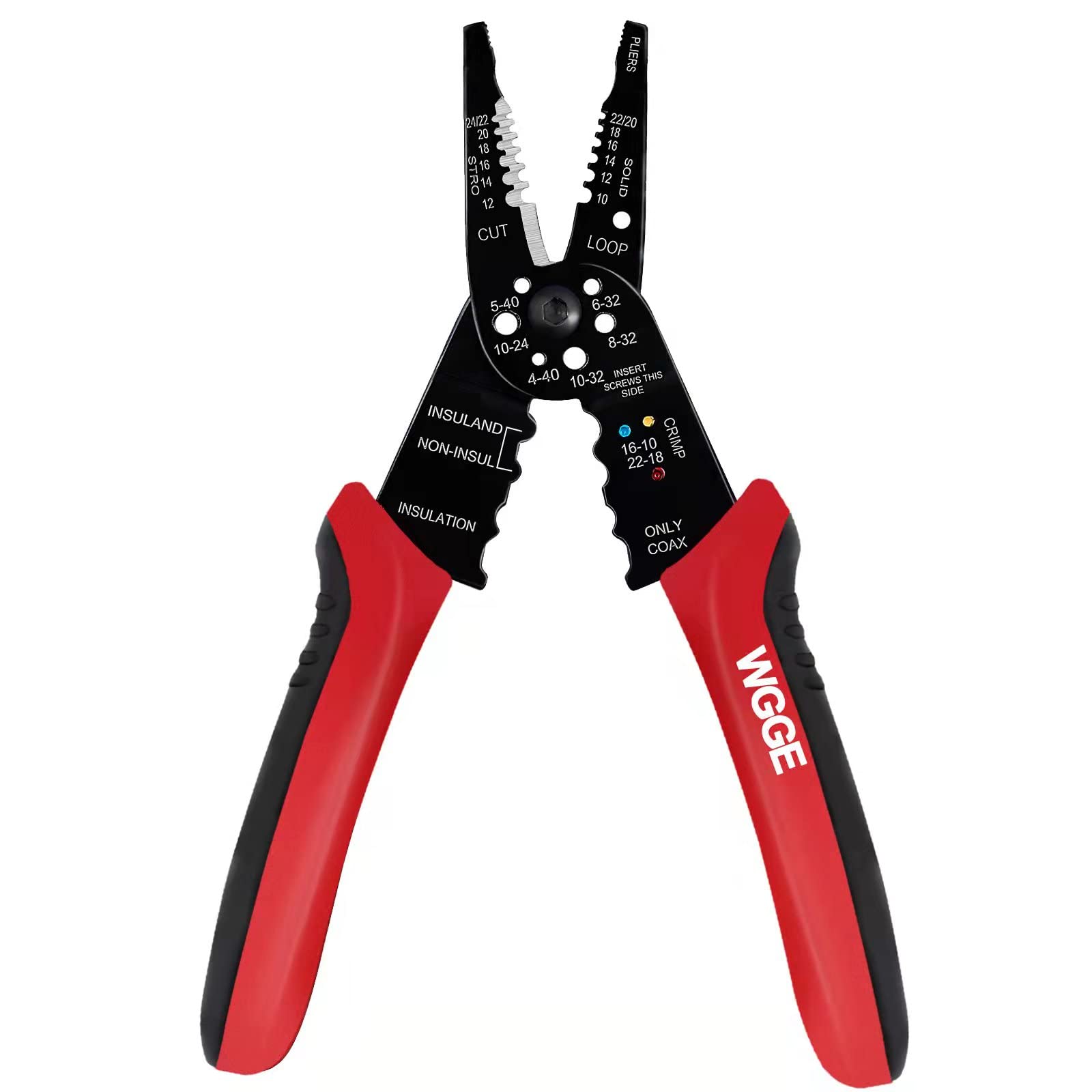 WGGE Professional Wire Stripper Crimper