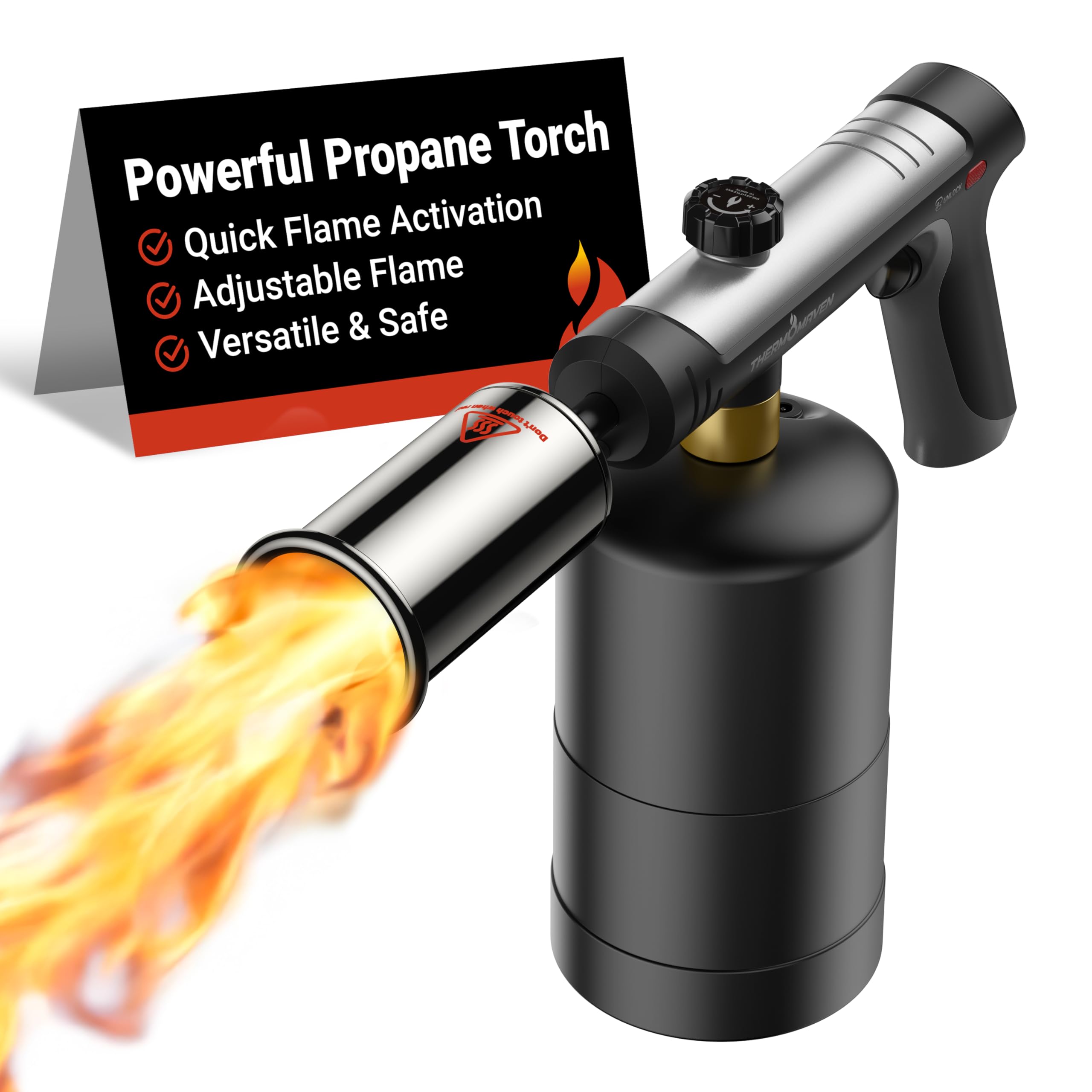 ThermoMaven Propane Torch Max Fire